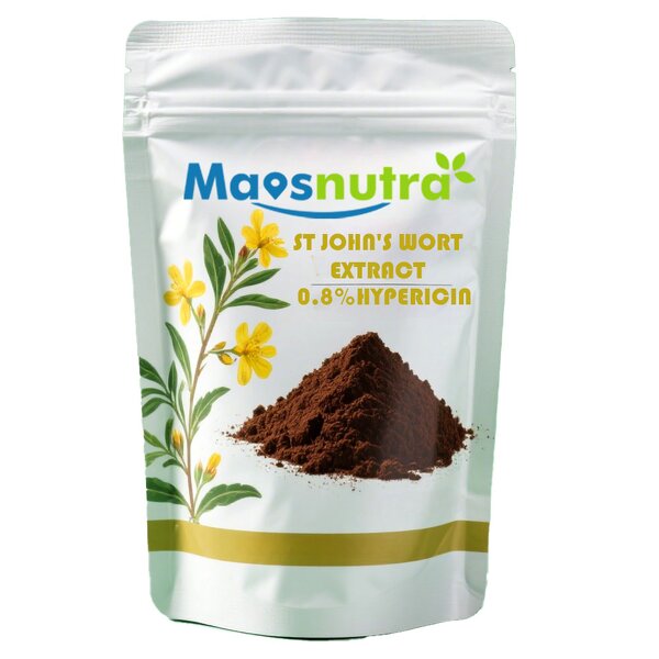 Hypericum Perforatum Extract Powder - 0.8% Hypericin St John's Wort P.E.
