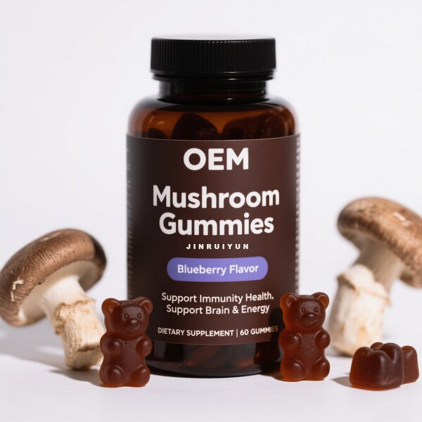 Cordyceps Reishi Lions Mane Supplement Manufacturer - Vegan Sugar-Free for Immunity & Energy, 60-Count Private Label