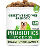 Dog Probiotics Manufacturer - Vet Formulated 3-in-1 Powder for Gut, Immunity & Skin Health with Prebiotics & Postbiotics