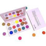 Pressed Eyeshadow Manufacturer - Private Label, 4-16 Colors, Vegan, Matte & Shimmer Finishes