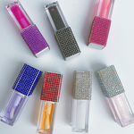 Custom Lip Gloss Manufacturer - Cruelty-Free Mineral Oil Lip Oil with Shiny Finish in Diamond Tube