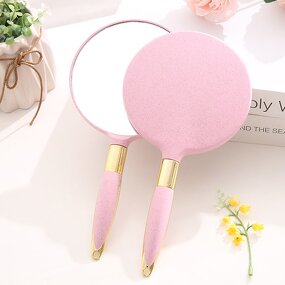 Makeup Mirror Manufacturer - Private Label LED Vanity Mirror with Handheld Design