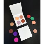 Pressed Eyeshadow Manufacturer - Private Label, 4-16 Colors, Vegan, Matte & Shimmer Finishes