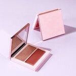 Cream Blush Manufacturer - Dual Color Blush Palette, Long Lasting, Private Label