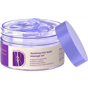 Joint Gel Manufacturer - Purple Soothing Massage Cream for Knees, Lumbar, Neck, Hands & Feet
