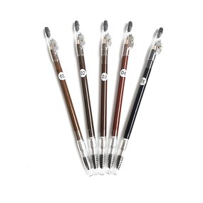 Eyebrow Pencil Manufacturer - Custom Private Label Wooden Waterproof Double Head Packaging