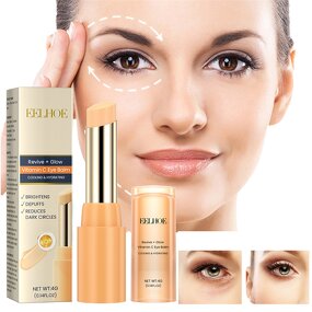 Vitamin C Eye Balm Stick Manufacturer - Revitalizing Balm for Dark Circles & Puffiness, Fragrance-Free