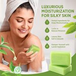 Vegan Tea Tree Essential Oil Soap Manufacturer - Anti-Acne, Whitening & Moisturizing Bar for Face & Body, 115g