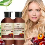 Private Label Batana Oil Shampoo Set - Organic Hair Growth & Repair for Anti Hair Loss