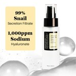 Snail Mucin Serum for Dark Spots & Fine Lines - Anti-Aging Face Serum with 96% Snail Mucin