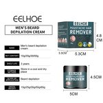 Moustache Hair Remover Cream for Men - Gentle Hair Growth Removal Care Product