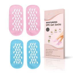 水疗袜供应商-硅胶保湿男女通用透气
