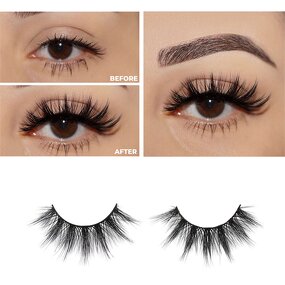 3D Faux Mink Eyelashes Manufacturer - Synthetic Silk & Paper Material for Natural Lash Extensions