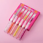 Clear Lip Oil Kit Manufacturer - 6pcs Moisturizing Mirror Glossy Lip Oil Makeup Set