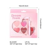 Vegan Makeup Set Manufacturer - Cruelty Free Moisturizing Lip Glaze & Highly Pigmented Blush