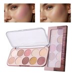 Face Contour Powder Blush Palette Manufacturer - Private Label, High Pigment, Vegan, Shimmer & Matte