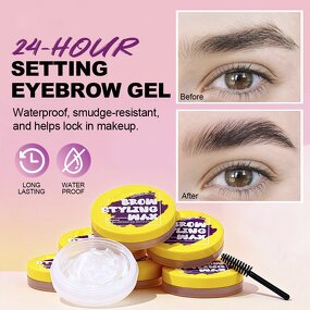Eyebrow Gel Manufacturer - 24-Hour Setting, Transparent & Waterproof Formula
Eyebrow Styling Wax Manufacturer - Waterproof, Transparent & Non-Fading