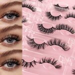 Faux Mink Eyelash Manufacturer - Russian Strip Lashes in Synthetic Hair