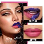 Matte Lip Gloss Manufacturer - 6 Shade Waterproof Peel-Off Long Lasting Formula
