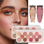 Face Contour Powder Blush Palette Manufacturer - Private Label, High Pigment Vegan & Cruelty-Free, Shimmer & Matte Blush Pan