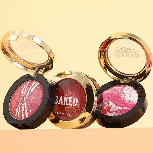 Baked Blush Palette Manufacturer - Waterproof, Highly Pigmented, Long-Lasting Glitter Blusher