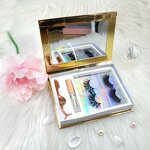 3D Faux Mink Eyelashes Manufacturer - Synthetic Silk & Paper Material for Natural Lash Extensions