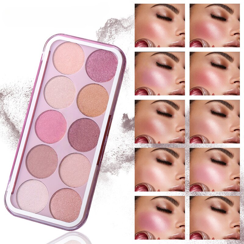 Face Contour Powder Blush Palette Manufacturer - Private Label, High Pigment, Vegan, Shimmer & Matte