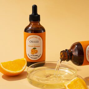 Sweet Orange Essential Oil Manufacturer - for Aromatherapy Diffuser & Skin Care