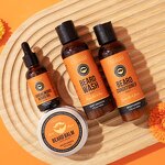 Custom Beard Oil Set Manufacturer - Cleans, Softens & Moisturizes for Growth