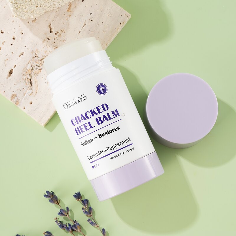 Professional Foot Balm Stick Manufacturer - Dry Cracked Heel Repair with Lavender or Peppermint