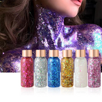 Glitter Powder Manufacturer - Self-Adhesive Hair & Cosmetic Gel for Makeup Art & Parties