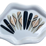 3D French Acrylic Nails Manufacturer - Full Cover Hand Pressed Factory Price Luxury Grade