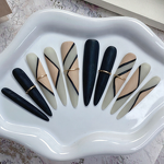 3D French Acrylic Nails Manufacturer - Full Cover Hand Pressed Factory Price Luxury Grade