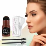 Eyebrow Stamp Kit Manufacturer - 3 Colors Waterproof Brow Powder & Contour Stick