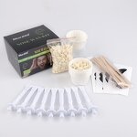 Nose Hair Removal Wax Set Manufacturer - Beard Wax Beans with Paper Cups & Wooden Sticks