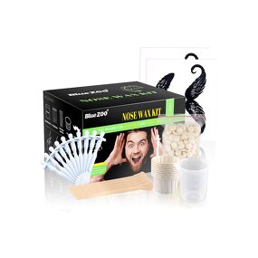 Nose Hair Removal Wax Set Manufacturer - Beard Wax Beans with Paper Cups & Wooden Sticks