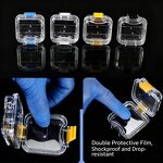 Dental Jewelry Display Box Manufacturer - Clear Plastic, Shock-Proof Storage Case for Crowns & Dentures, CE RoHS