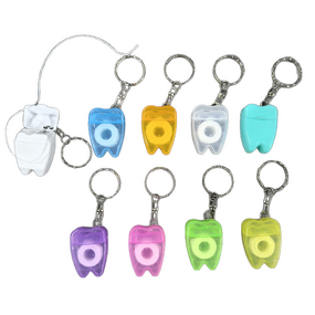 Plastic Waxed Dental Floss Manufacturer - 10m Mint Floss for Teeth Cleaning and Oral Hygiene