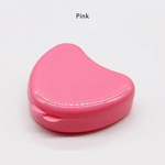 Dental Floss Holder Manufacturer - Heart-Shaped Acrylic Case with Mirror for Travel