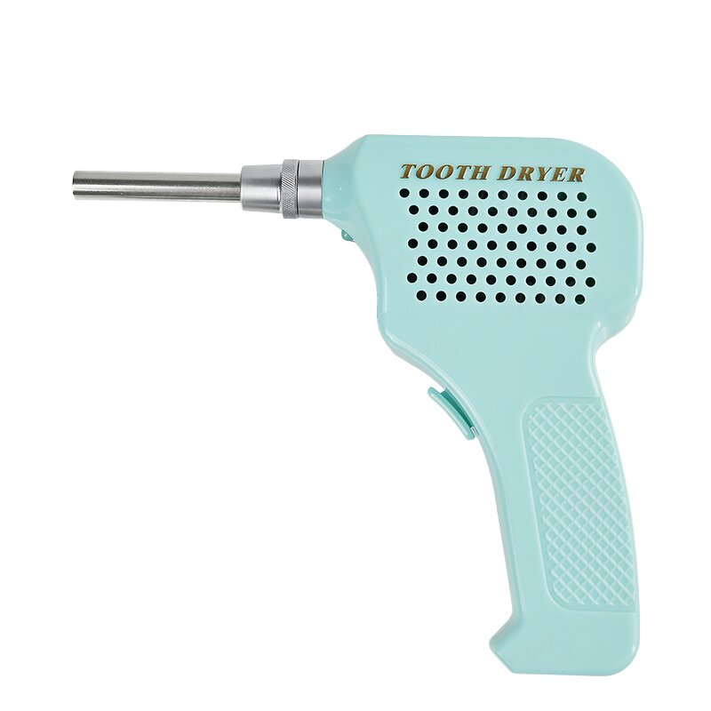 Oral Warm Air Teeth Dryer Manufacturer - Manual Power with 3 Interchangeable Tips for Clinic & Home