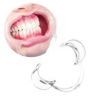 Dental Mouth Opener Manufacturer - C-Shape Plastic Cheek Retractor for Home Use