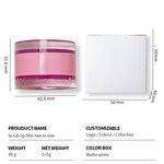 Vegan Organic Fruit Lip Scrub & Balm Manufacturer - 2-in-1 Sugar Lip Care with Custom Logo