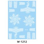 Temporary Tattoo Stickers Manufacturer - 3D Sexy Eco-Friendly White Henna Body Art for Women