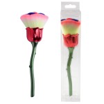 Nail Cleaning Brush Supplier - New Style Crystal Rose Dust Nail Brush Box Colorful