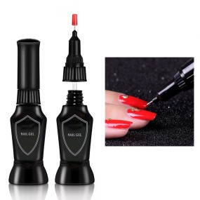 Nail Gel Pen Supplier - New Design Easy Soak off Art One Step UV Stick Custom Private Label