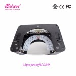 Wireless UV Nail Lamp Supplier - Model TP83 Ibelieve Rechargeable Black Color Dryer Lamp