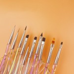 Acrylic Nail Brush Factory - New Arrival Wood Handle Thin Line Professional Painting Brush