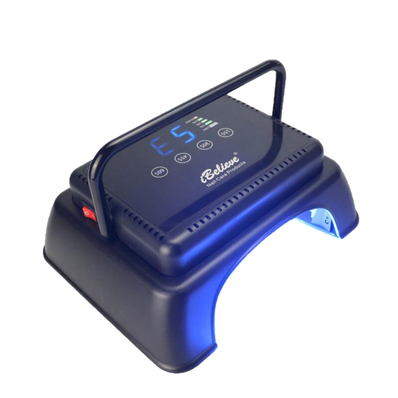 Wireless UV Nail Lamp Supplier - Model TP83 Ibelieve Rechargeable Black Color Dryer Lamp