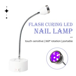 UV LED Nail Lamp Factory - OEM Cordless 12W Mini Touch Sensor Gel Polish Dryer Curing