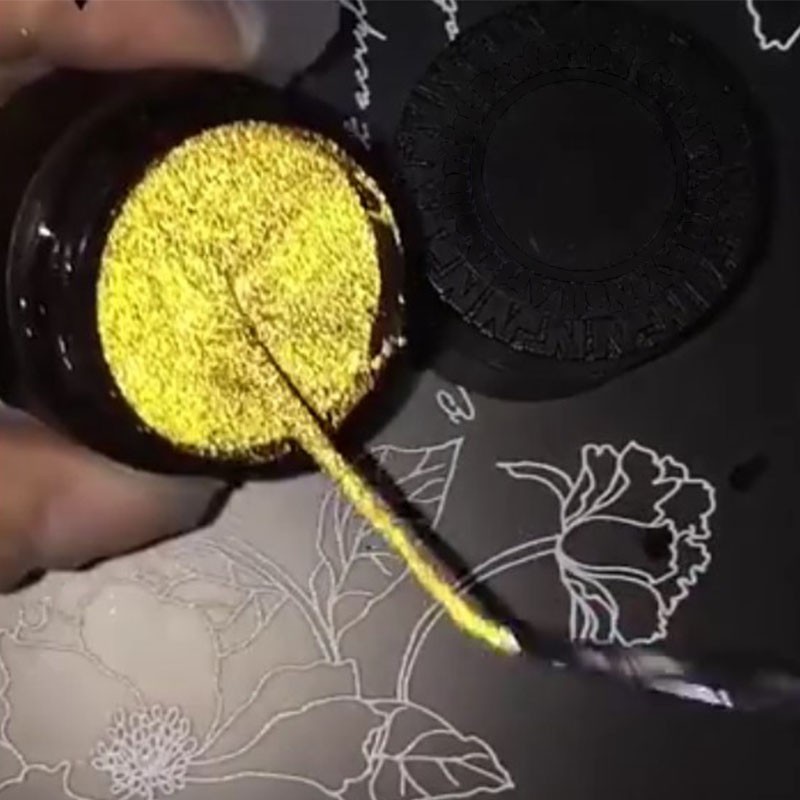 Glitter Gel Liner Manufacturer - Private Label Reflective Flash Disco Spider UV Gel 6 Color